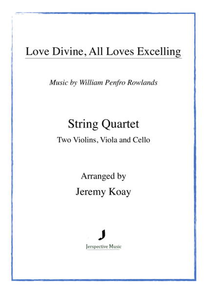 Love Divine, All Loves Excelling (String Quartet) image number null