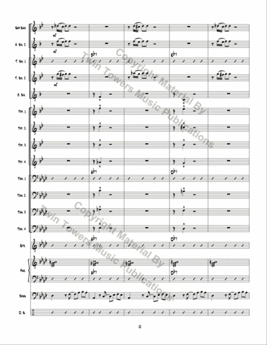 Jazz Revival Jazz Ensemble scores gallery preview page 13