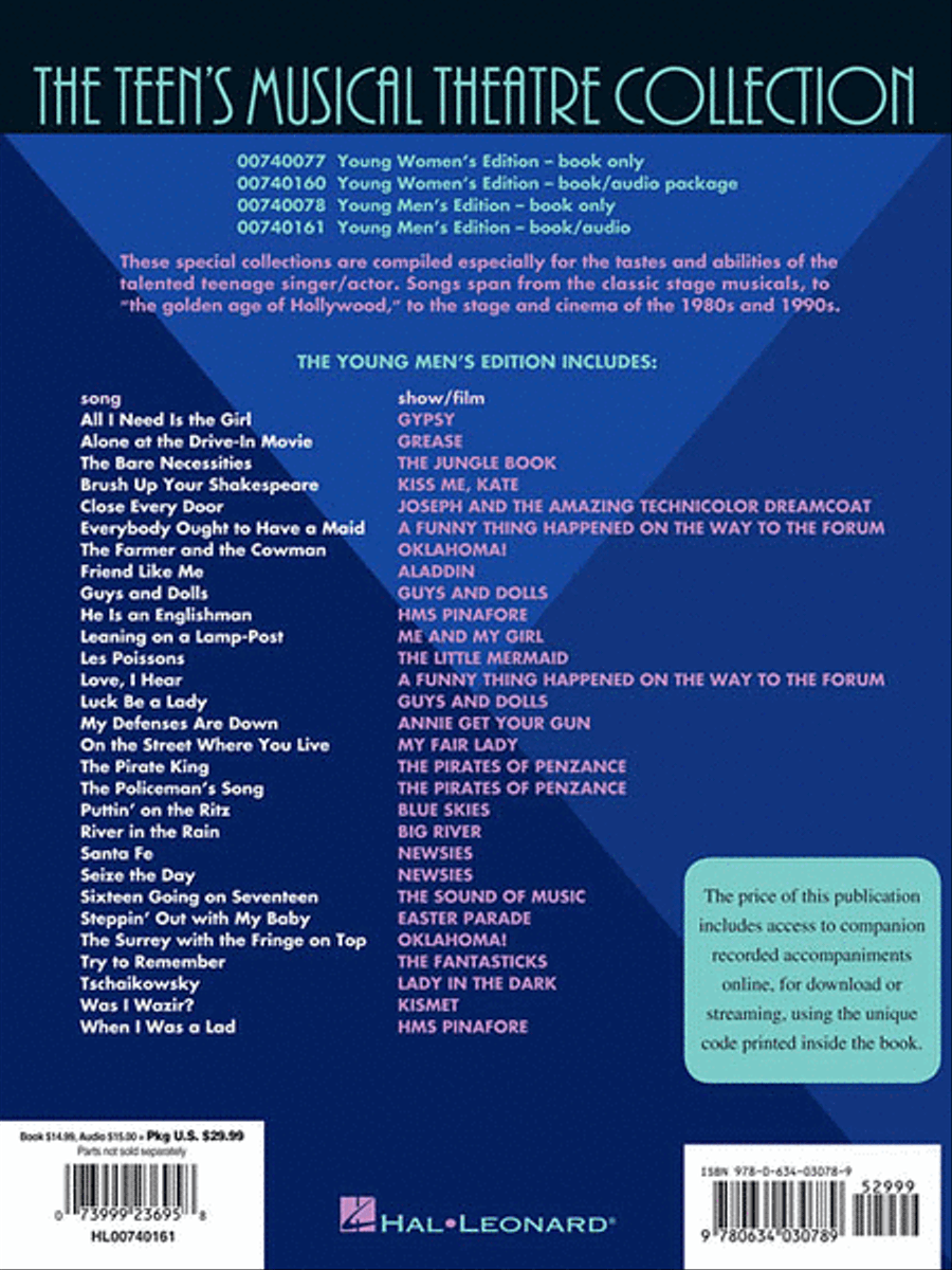 The Teen's Musical Theatre Collection Voice scores gallery preview page 2