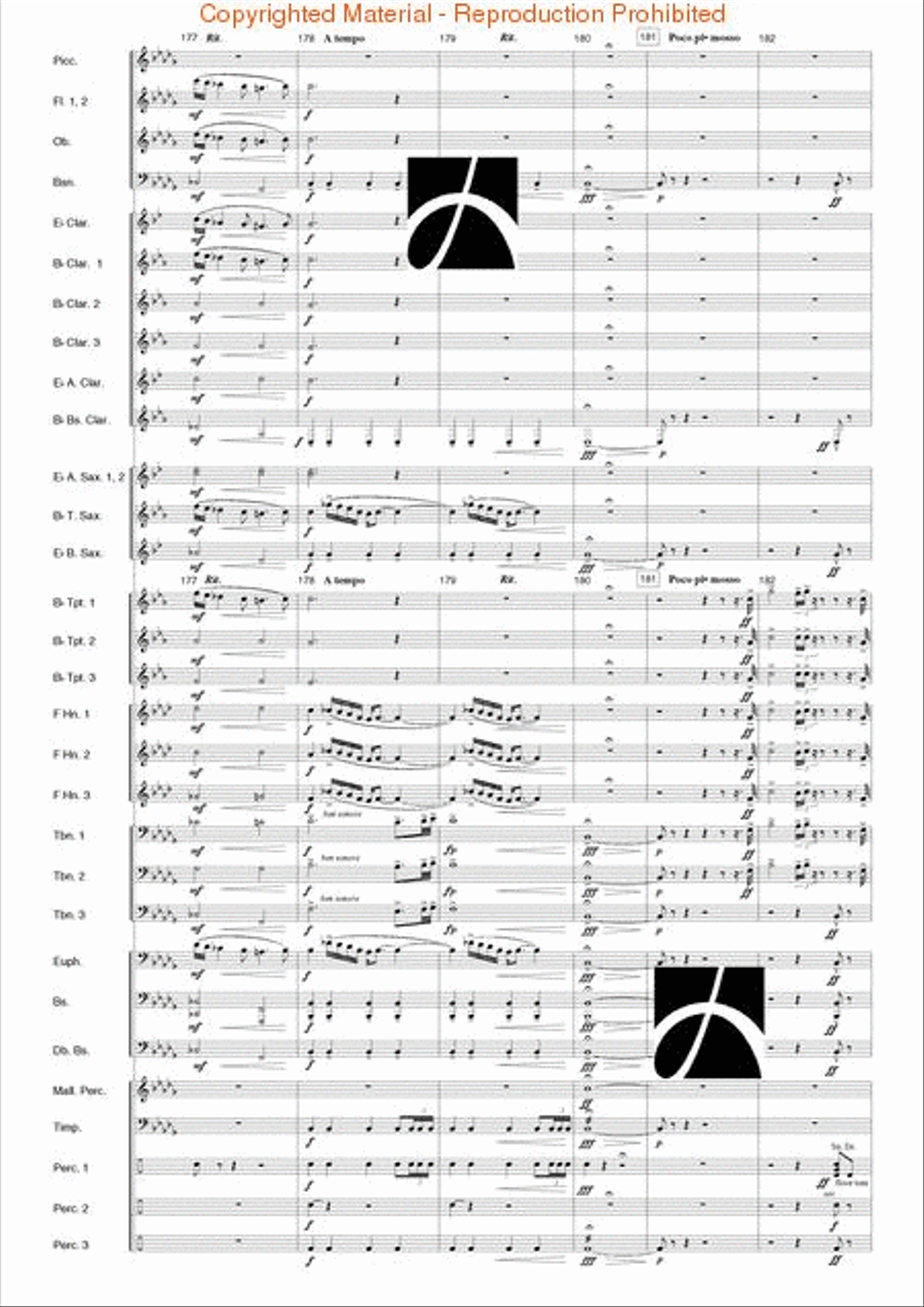 Virginia Concert Band scores gallery preview page 29