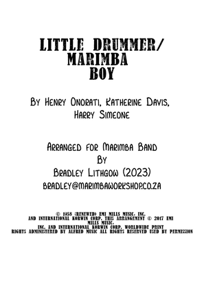 The Little Drummer Boy - Score Only
