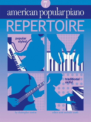 Book cover for American Popular Piano - Repertoire