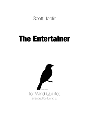 Book cover for Scott Joplin - The Entertainer for Wind Quintet