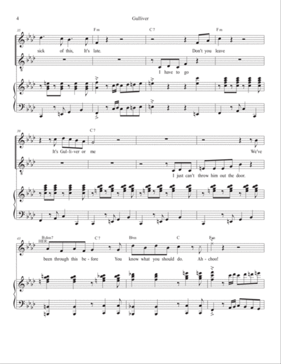 Gulliver Vocal Duet scores gallery preview page 4