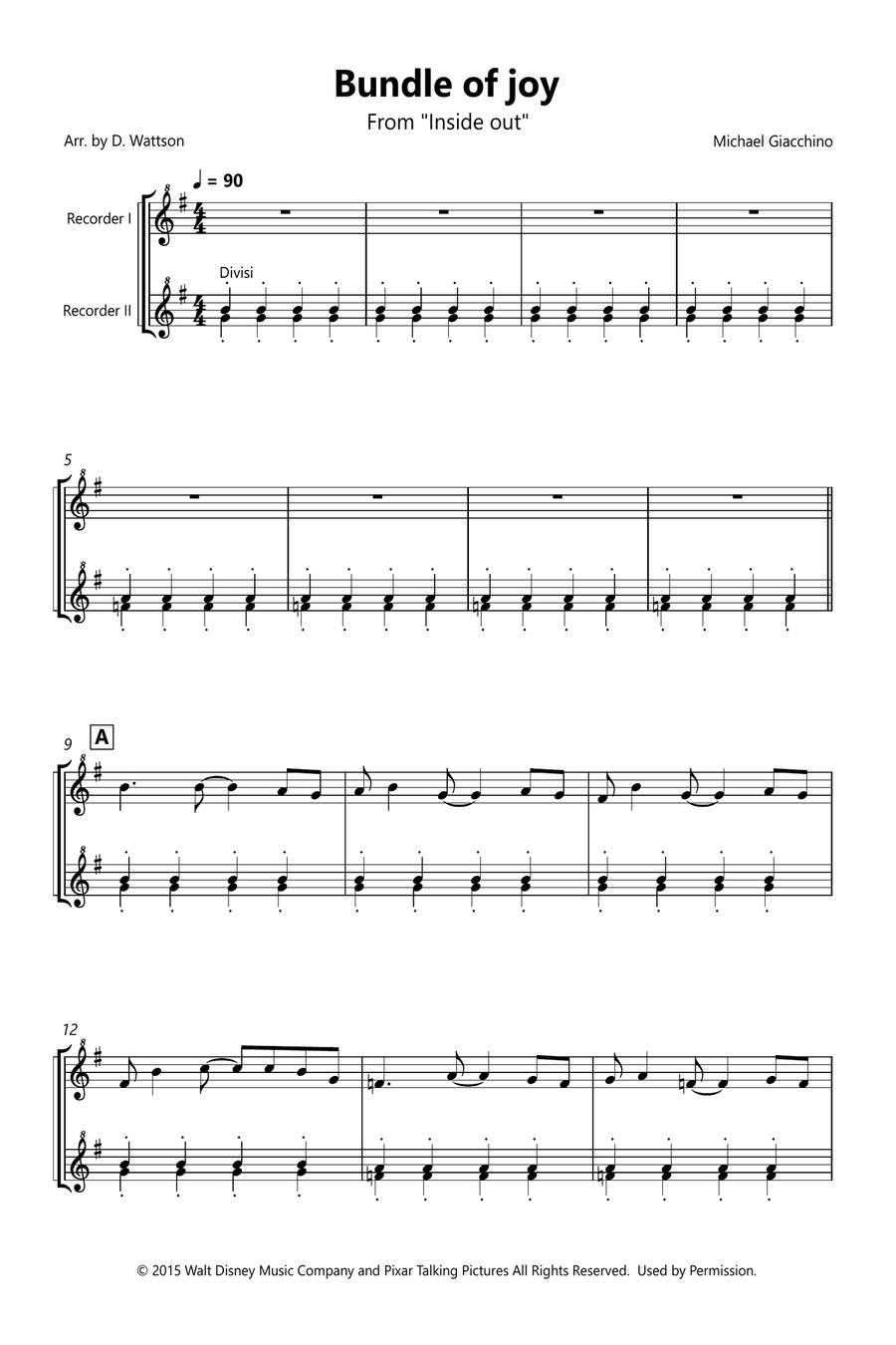 Bundle Of Joy Chamber Music scores gallery preview page 1