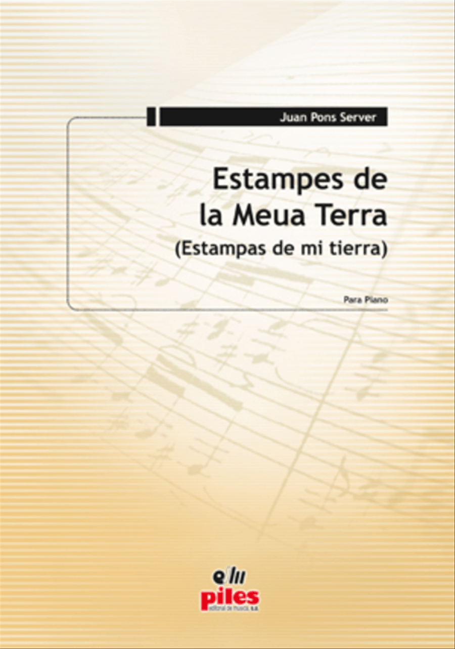 Estampes de la Meua Terra (Pno) Piano Solo scores gallery preview page 1