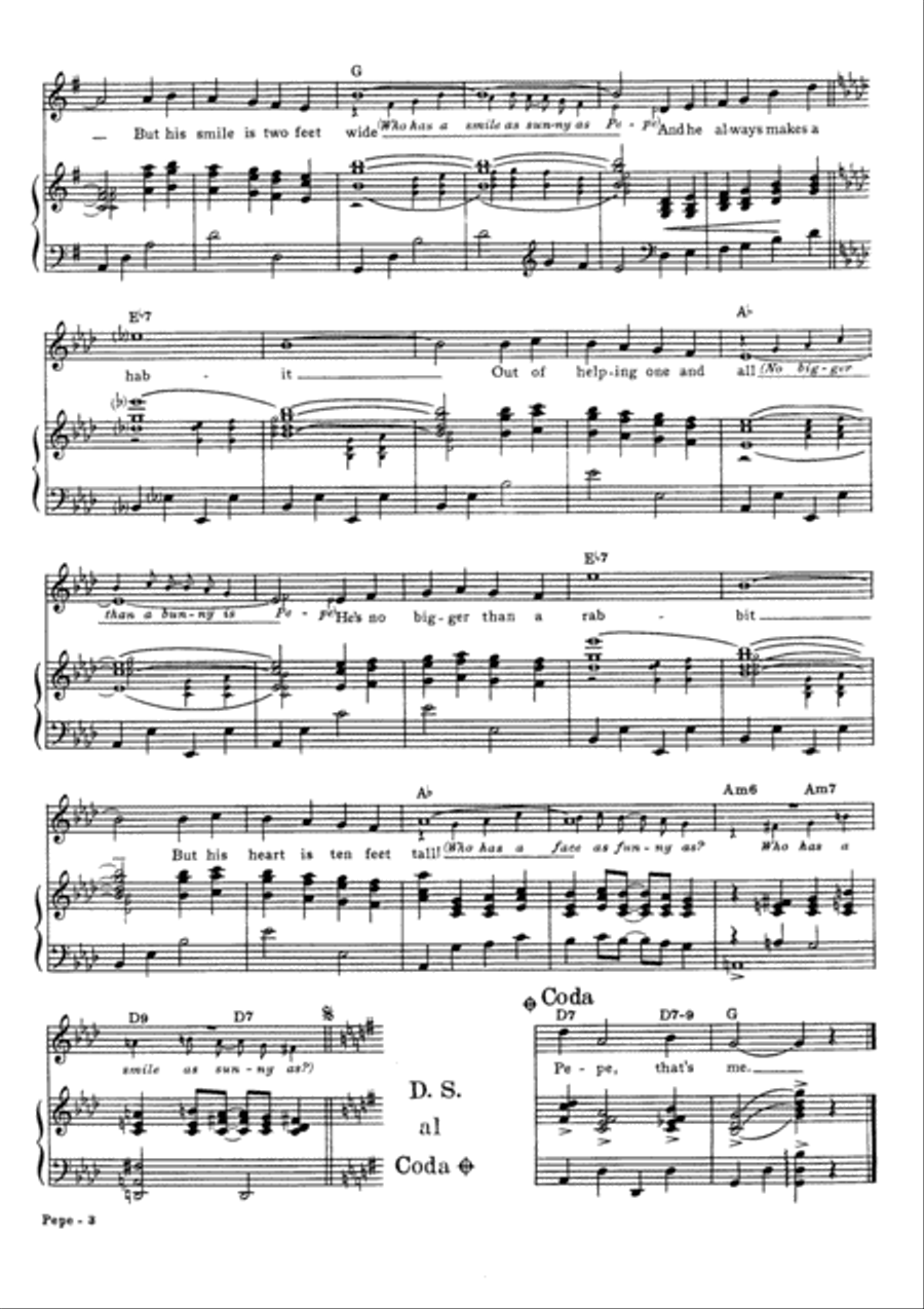 Pepe Voice scores gallery preview page 4