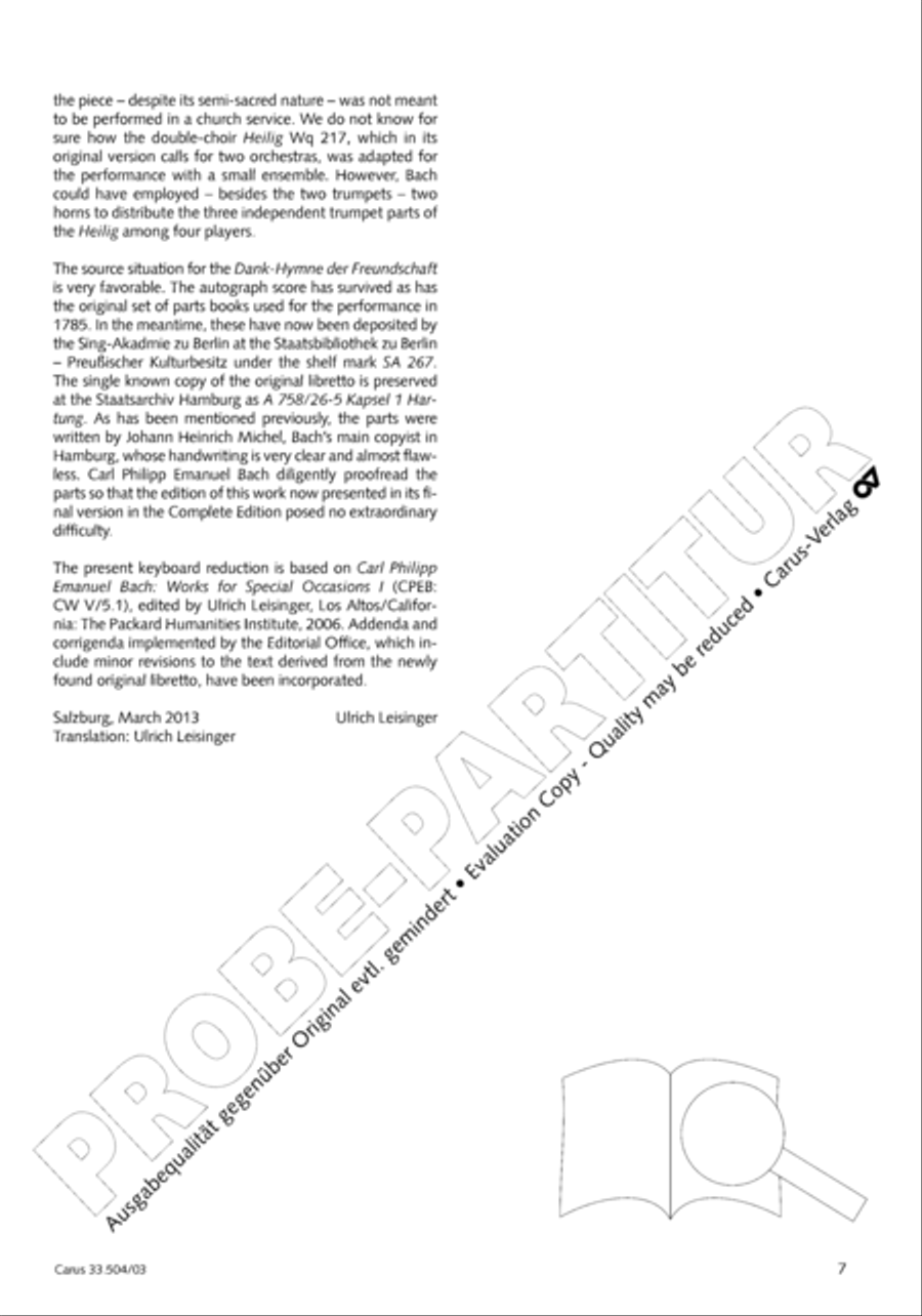 Dank-Hymne der Freundschaft 4-Part scores gallery preview page 8