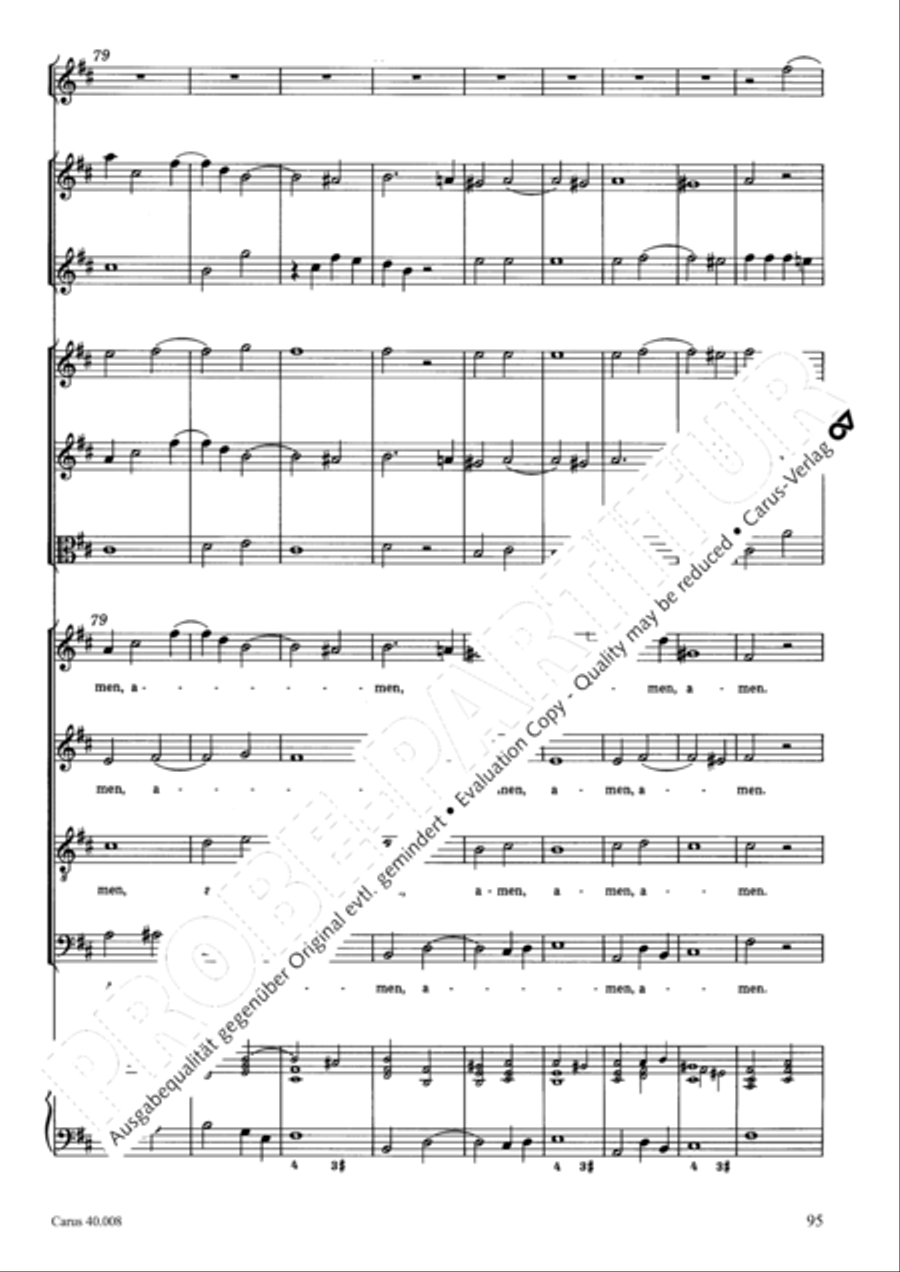 Introduzione e Gloria 4-Part scores gallery preview page 96