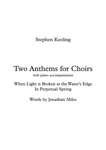 Two Anthems for Choirs image number null