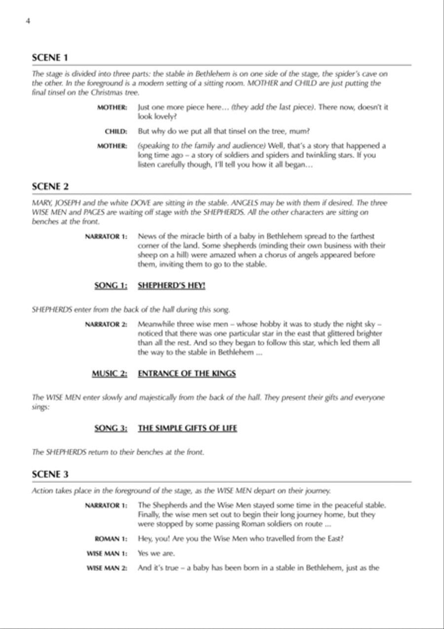 The Christmas Cobweb CD scores gallery preview page 2