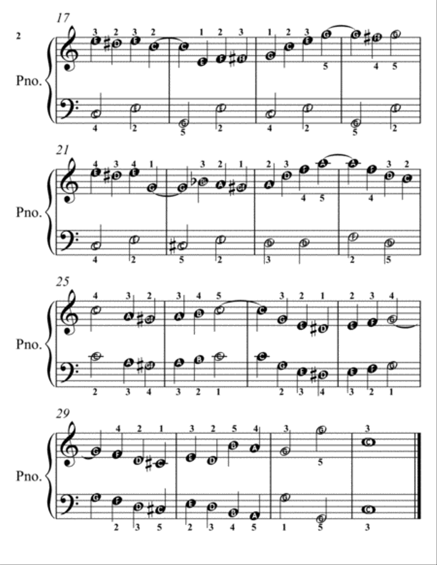 Littlest Ragtime for Easiest Piano 1 Sheet Music Easy Piano scores gallery preview page 4