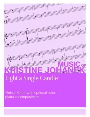 Book cover for Light a Single Candle