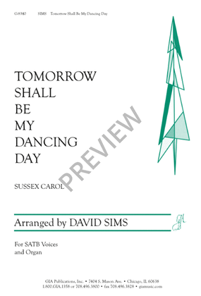 Book cover for Tomorrow Shall Be My Dancing Day