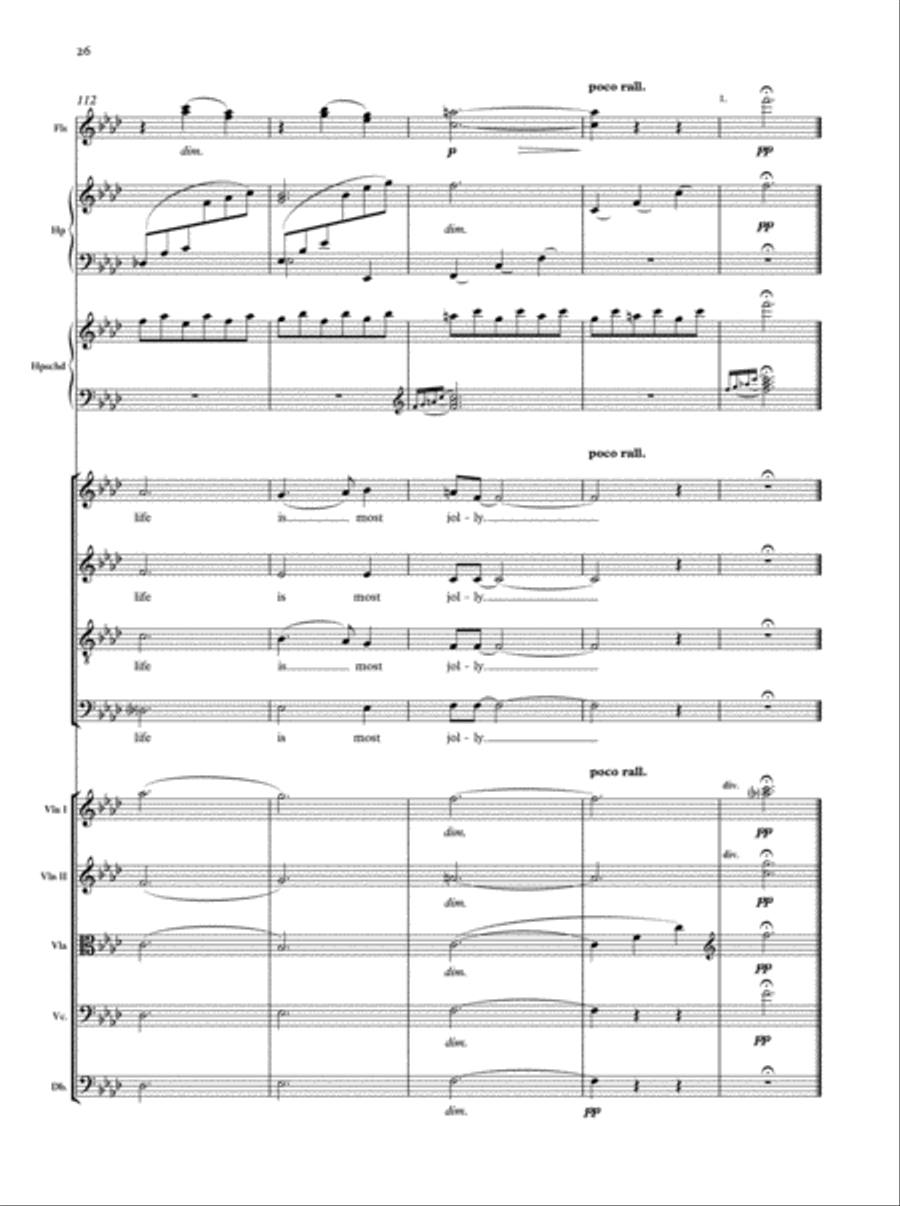 Blow, blow, thou winter wind Divisi scores gallery preview page 6