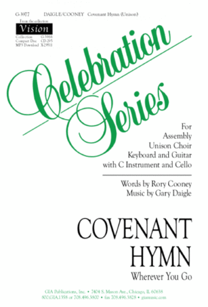 Covenant Hymn - Instrument edition