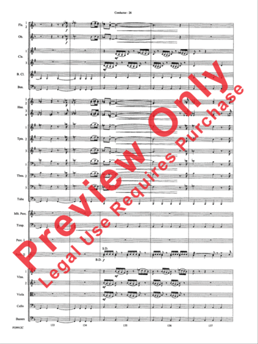 Selections from Star Wars: Episode I The Phantom Menace Full Orchestra scores gallery preview page 72