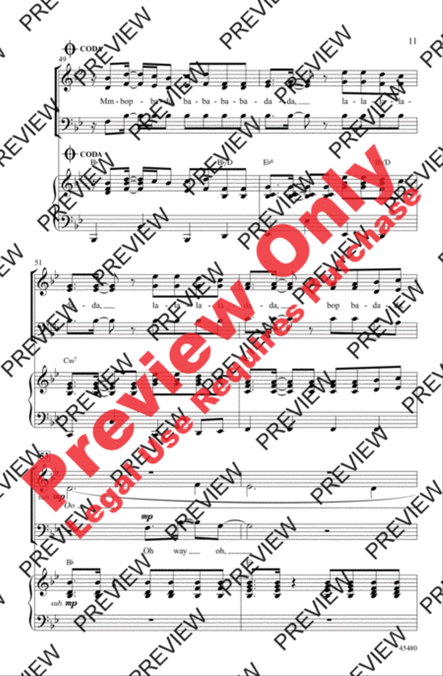 Better When I'm Dancin' 3-Part scores gallery preview page 10