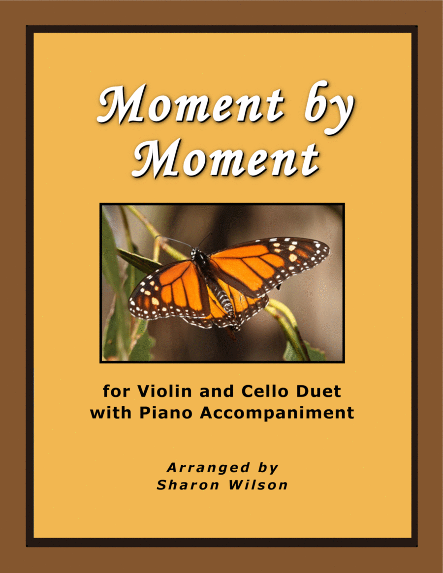 Moment By Moment (for Violin and Cello Duet with Piano Accompaniment) Piano Trio scores gallery preview page 1