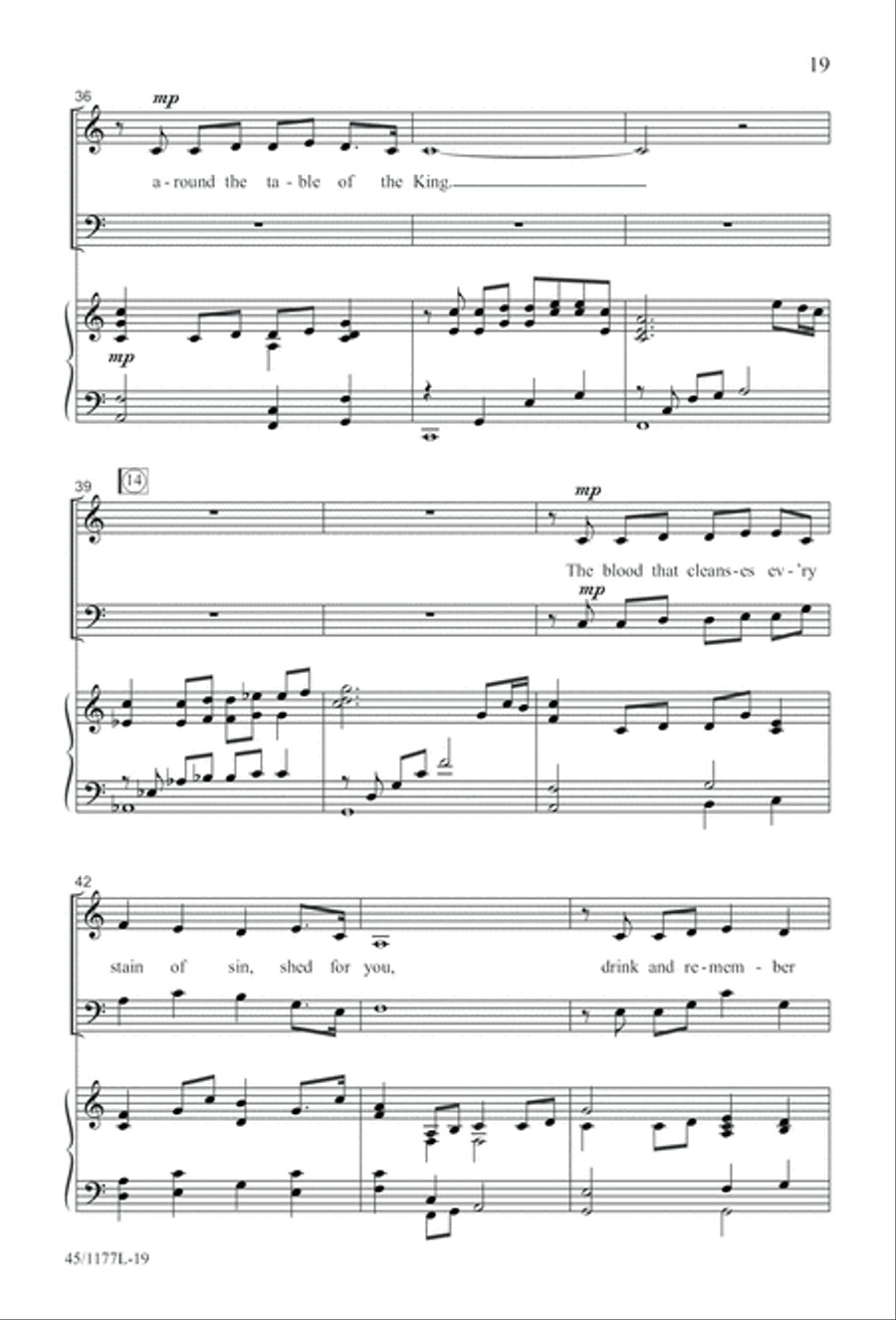 5 Getty Anthems for about 10 Singers 4-Part scores gallery preview page 20