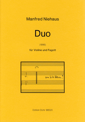 Duo für Violine und Fagott (1996)