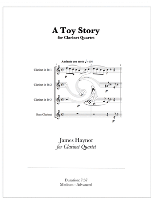 A Toy Story for Clarinets