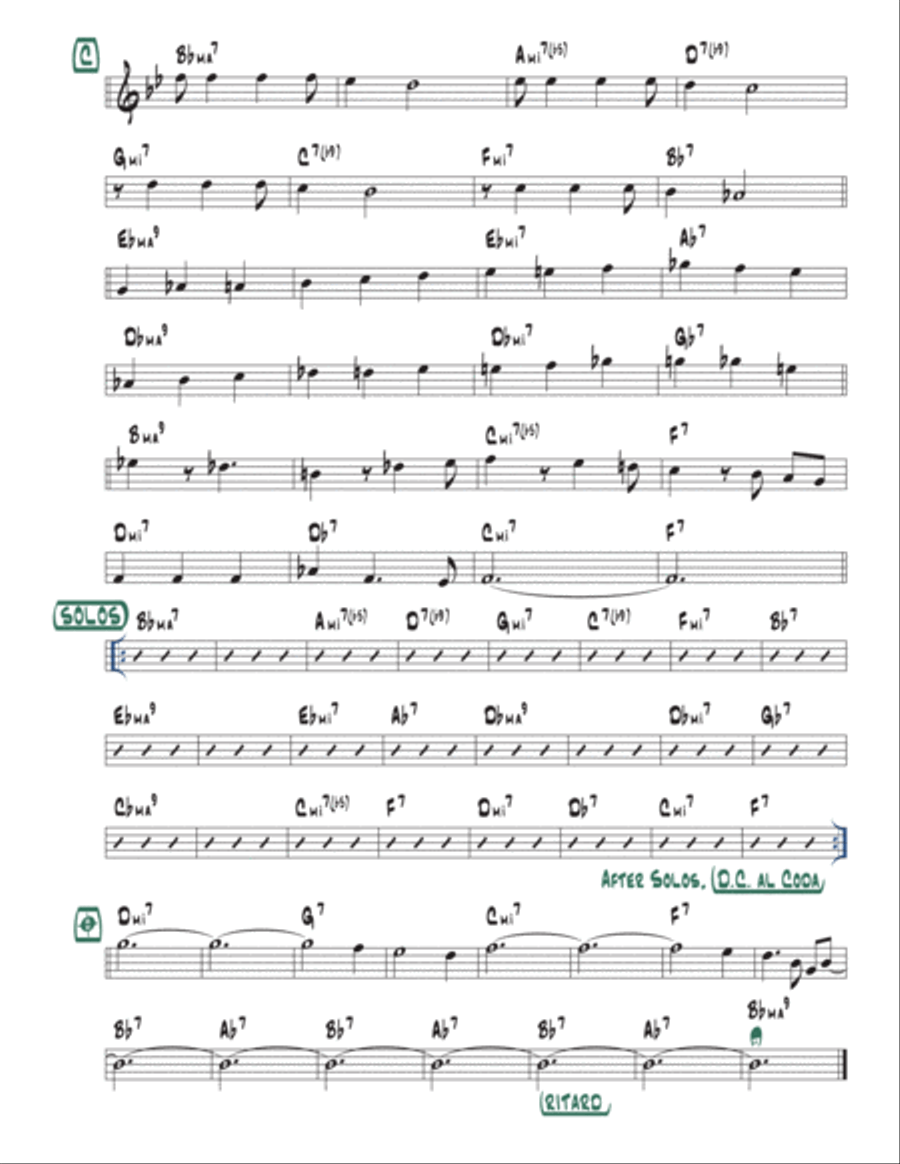 Bluesette Voice scores gallery preview page 2