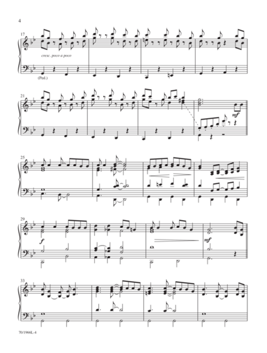 Mark Hayes: Spirituals for Organ Organ Solo scores gallery preview page 3