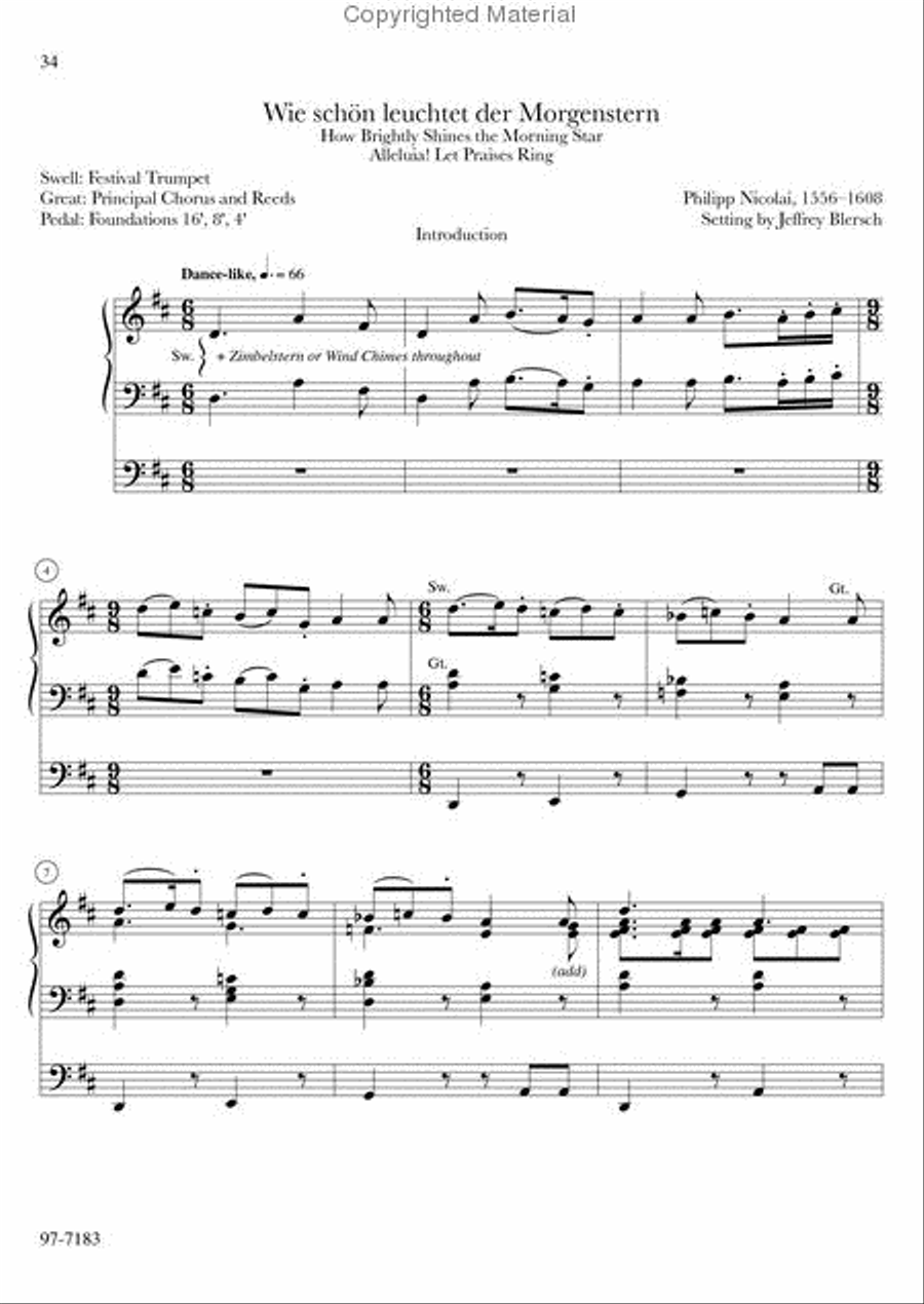 Introductions, Harmonizations, Accompaniments, Interpretations, Vol. 3 Organ scores gallery preview page 9