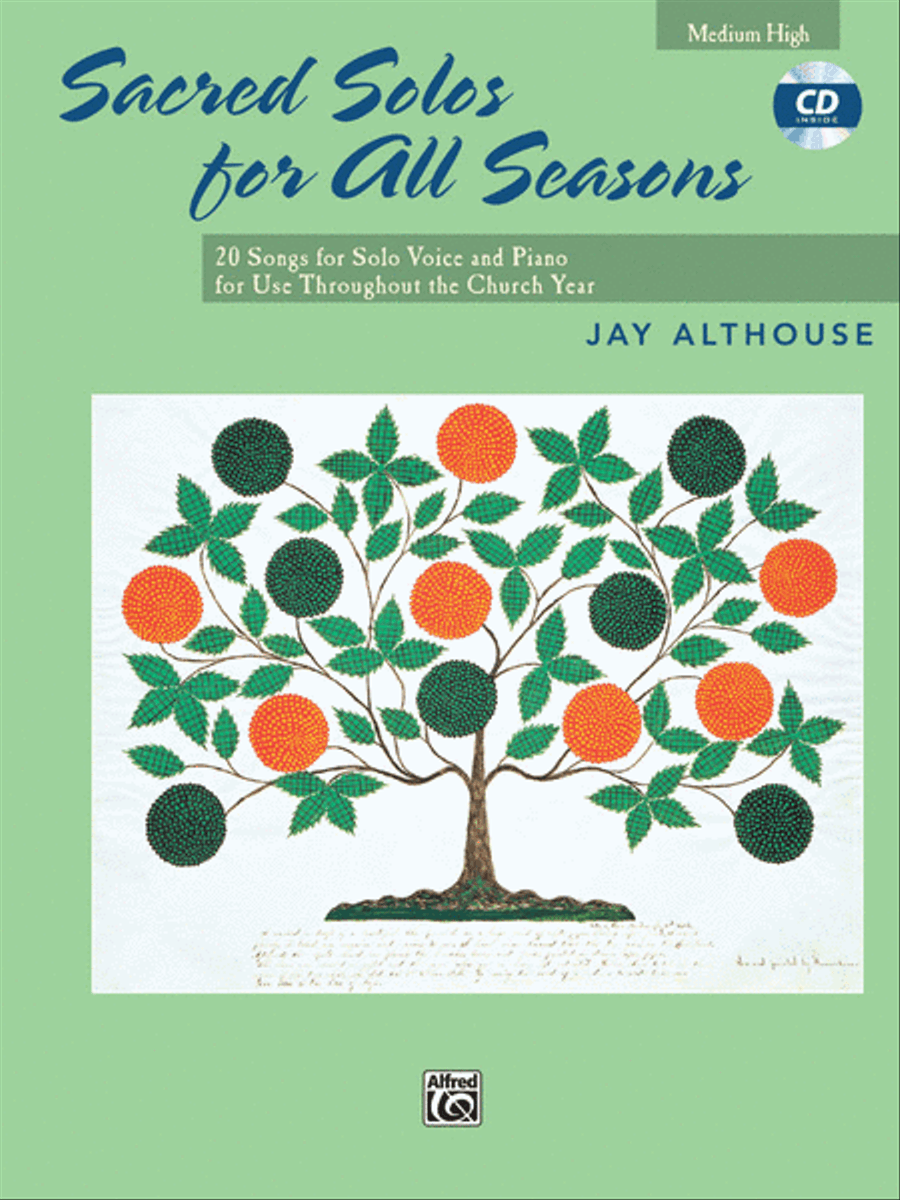 Sacred Solos for All Seasons Medium-High Voice scores gallery preview page 1