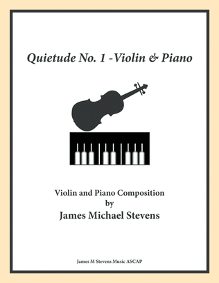 Quietude No. 1 - Violin & Piano