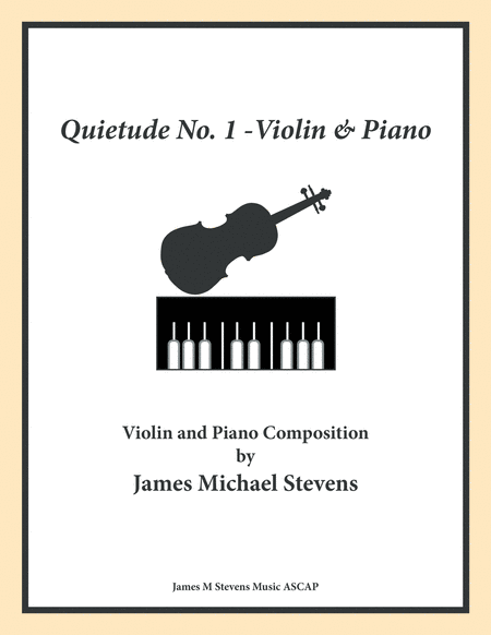 Quietude No. 1 - Violin & Piano image number null