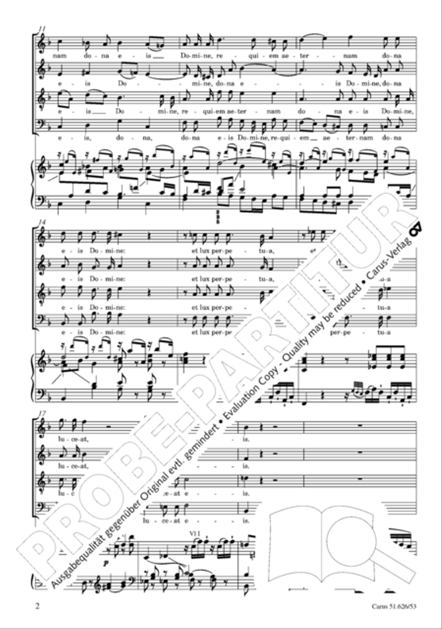 Requiem 4-Part scores gallery preview page 9