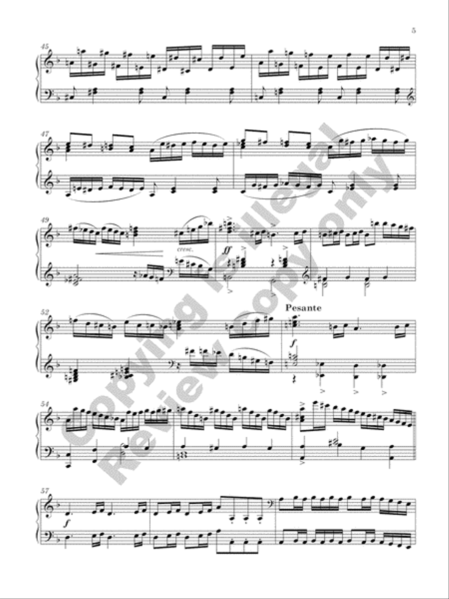 Piano Sonata No. 1 Piano Sonata No. 1 Piano Solo scores gallery preview page 4