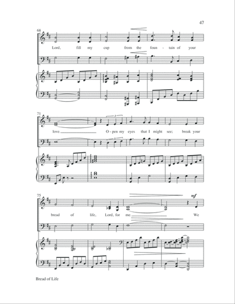 Easy Anthems, Vol. 4 3-Part scores gallery preview page 48
