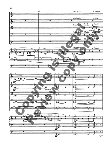 Sonata No. 2 for Organ and Strings (Score)