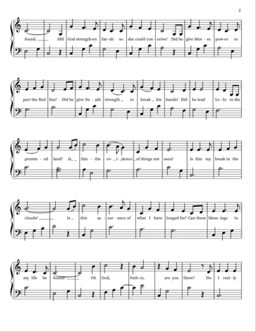 Seek Piano scores gallery preview page 2