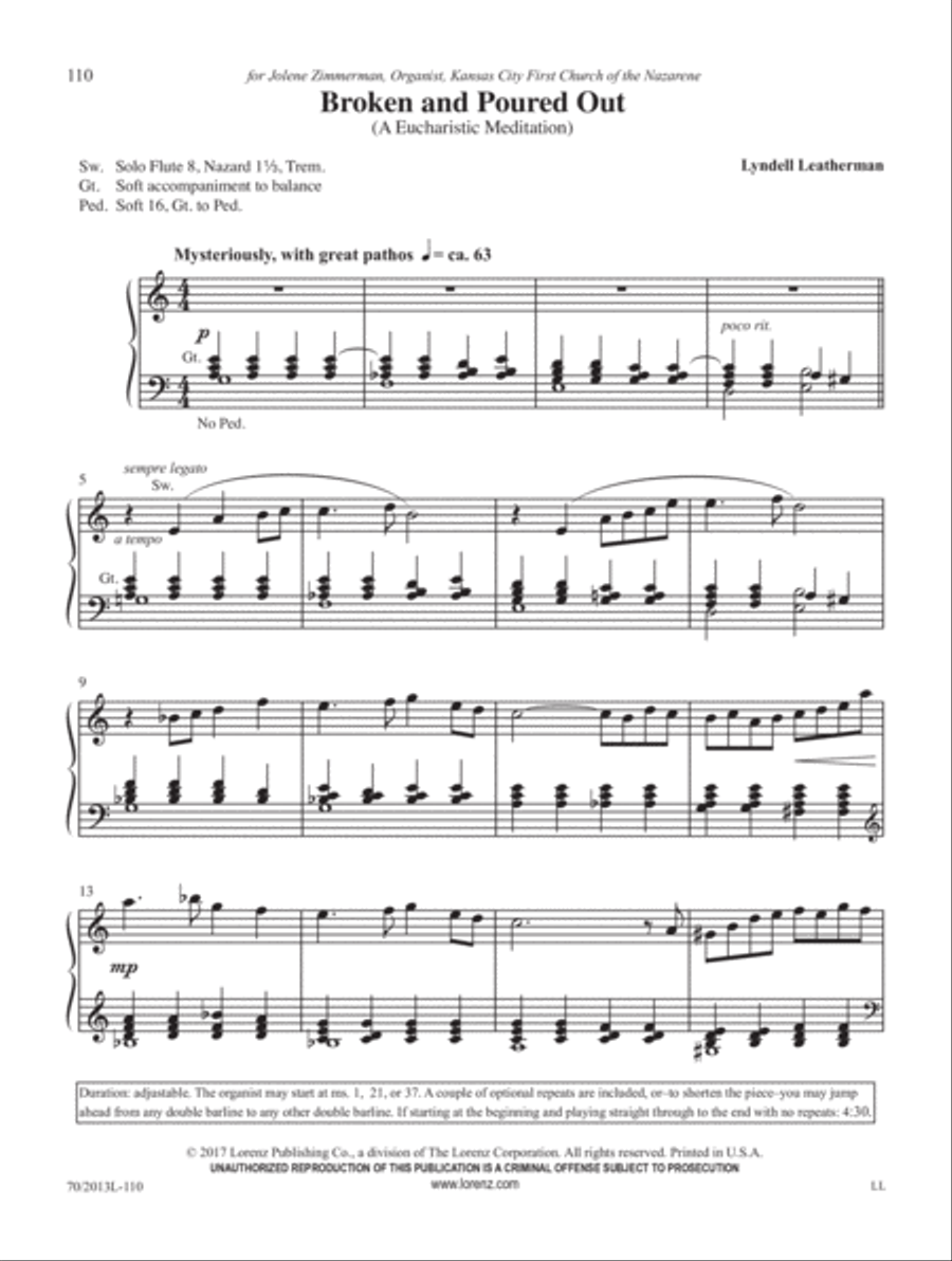 The Complete Organist, Vol. 2 Organ Solo scores gallery preview page 38