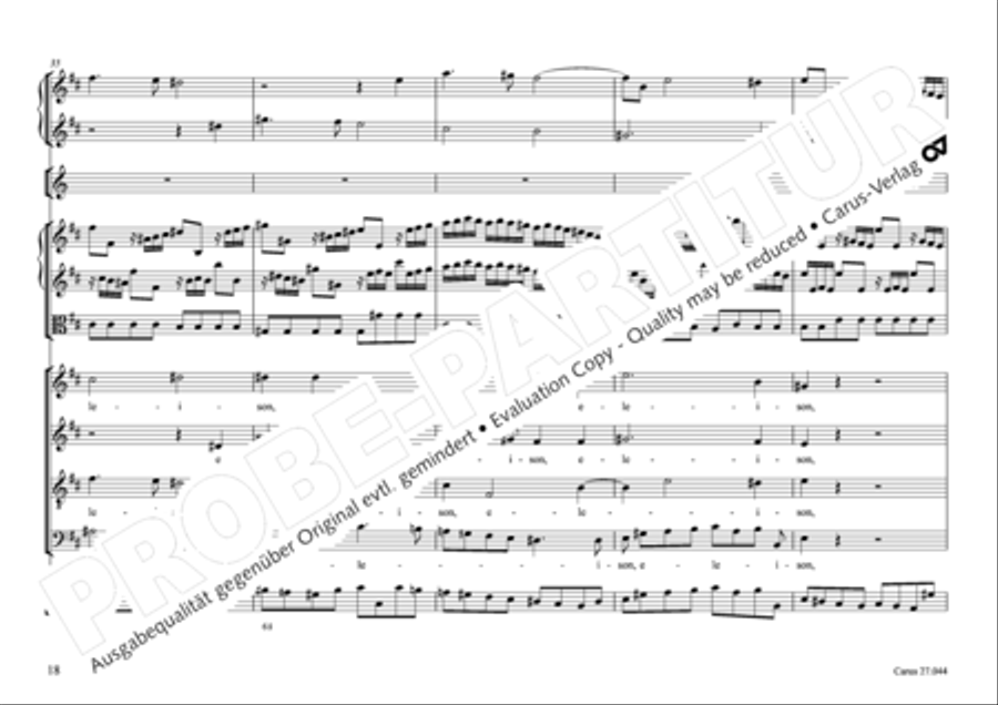 Messa per il Santissimo Natale 4-Part scores gallery preview page 9
