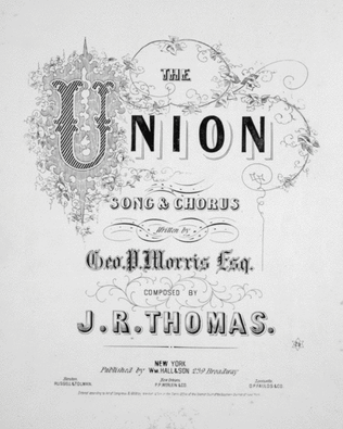 Book cover for The Union. Song & Chorus