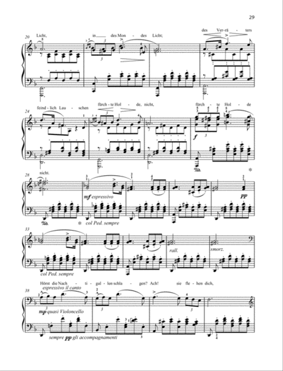 Ständchen Piano Solo scores gallery preview page 2