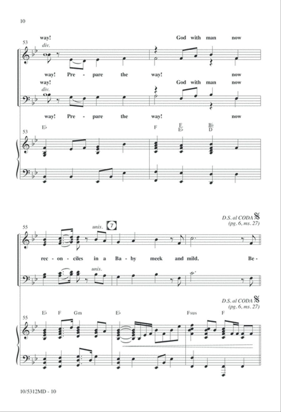 Behold a Savior! Behold a Savior! 4-Part scores gallery preview page 10