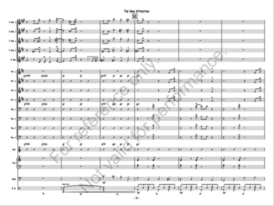 The Main Attraction Jazz Ensemble scores gallery preview page 17