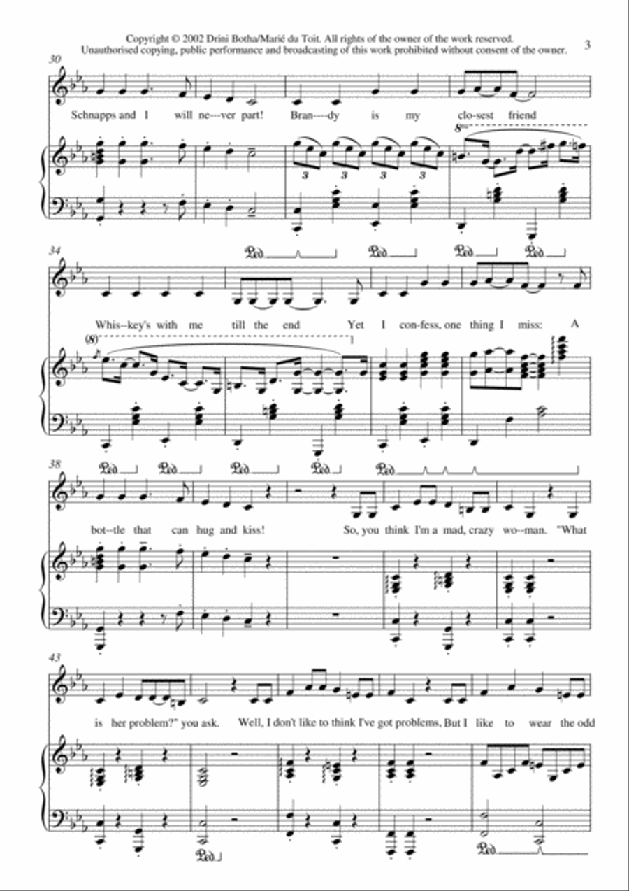 Drinks Alto Voice scores gallery preview page 3