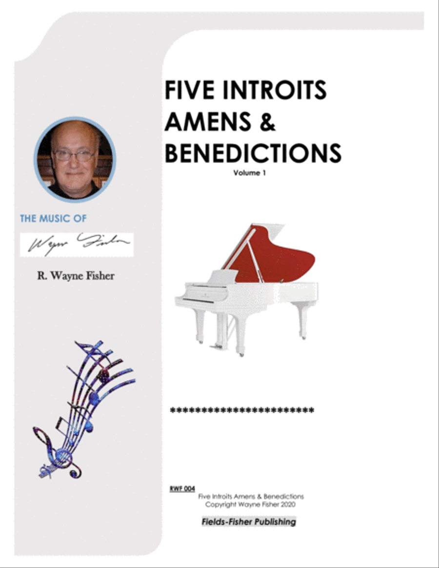 Five Introits Amens and Benedictions 4-Part scores gallery preview page 1