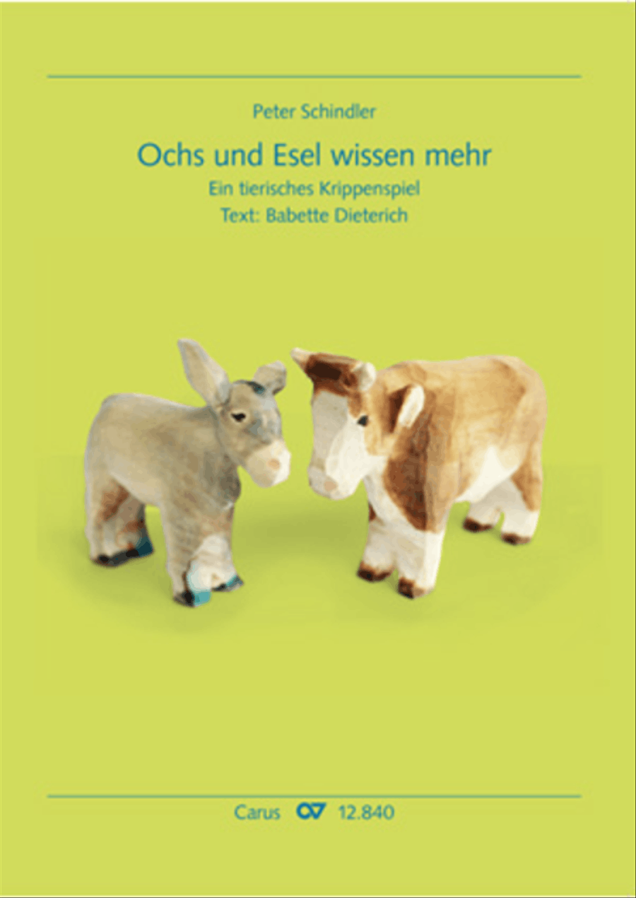 Ochs und Esel wissen mehr Choir scores gallery preview page 1