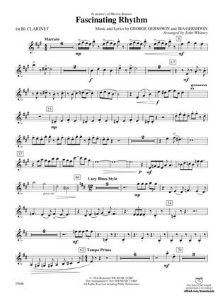 Fascinating Rhythm: 1st B-flat Clarinet