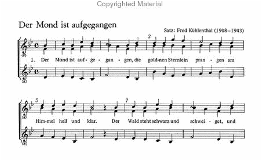 Morgen- und Abendlieder Choir scores gallery preview page 5
