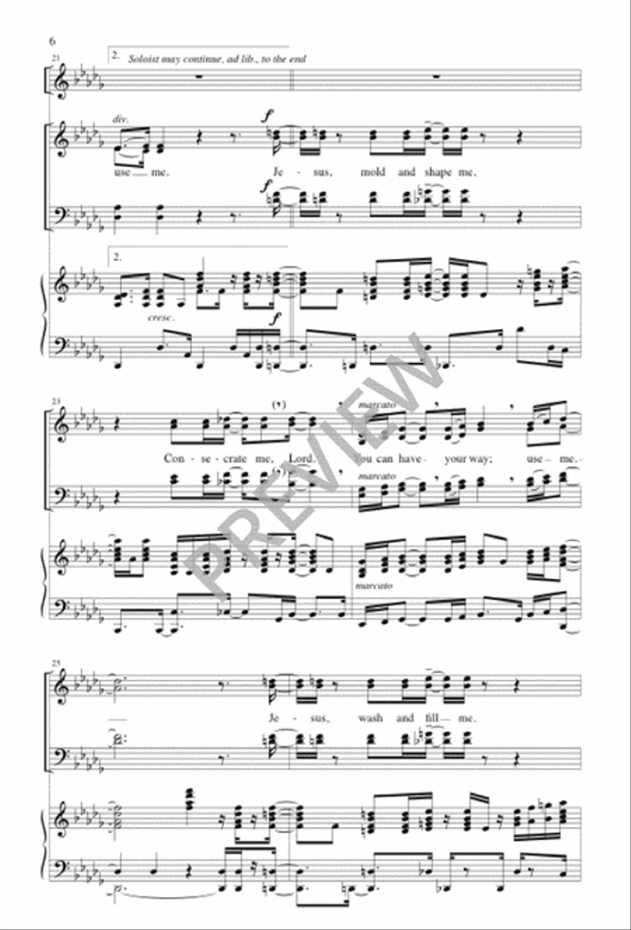 Use Me 4-Part scores gallery preview page 6
