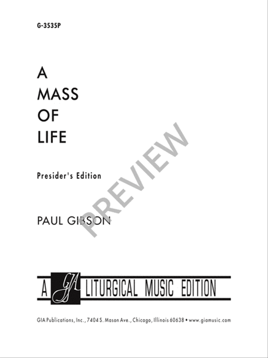 A Mass of Life - Presider edition Trombone scores gallery preview page 2